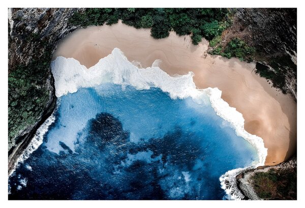 Tablou cu plaja Nusa Penida, Indonesia (90x60 cm)