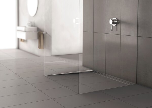 ACO ShowerDrain C Black plintă în pantă pentru scurgere liniară 149 cm negru 9010.91.42