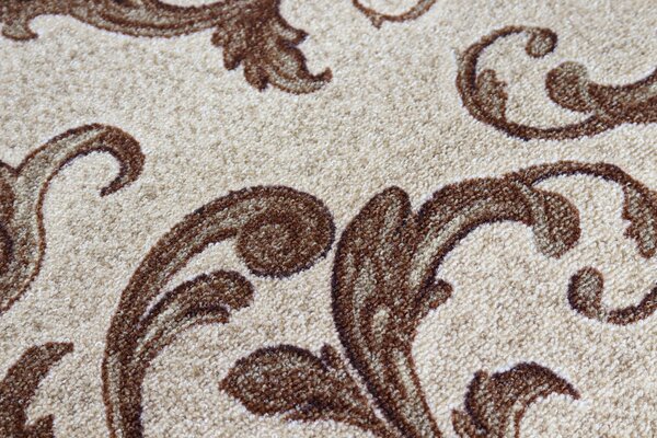 Traversa Paris 1733, Tesatura Plata, Latime 1.2m, Marime 120 x 200 cm, Maro, Festonata / Surfilata / Tivita, Antialergica, Polipropilena, Living