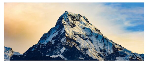 Tablou cu munții înzăpeziți, Nepal (120x50 cm)