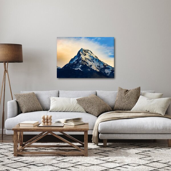 Tablou cu munții înzăpeziți, Nepal (70x50 cm)