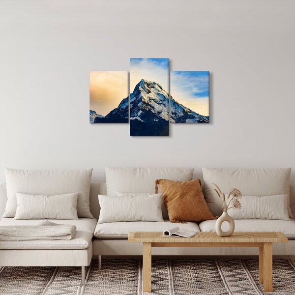 Tablou cu munții înzăpeziți, Nepal (90x60 cm)