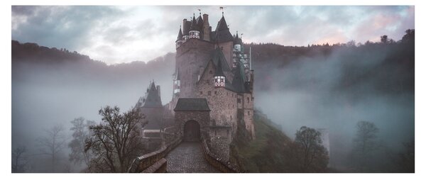 Tablou - Eltz Castle, Germania (120x50 cm)