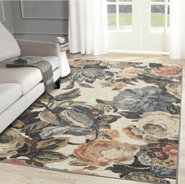 Covor Anny 33011-085, Marime 118 x 170 cm, Multicolor, Inaltime Fir 7 mm, Antialergic, Polipropilena, Living, Dormitor, Sufragerie, Birou 118 x 170