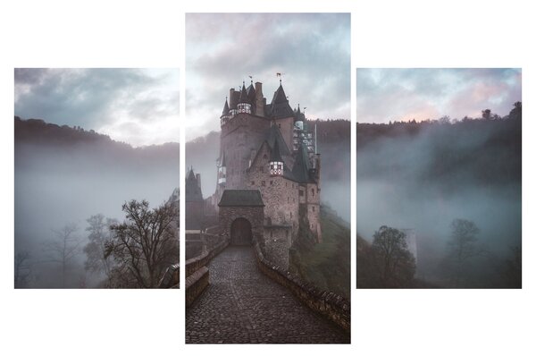 Tablou - Eltz Castle, Germania (90x60 cm)