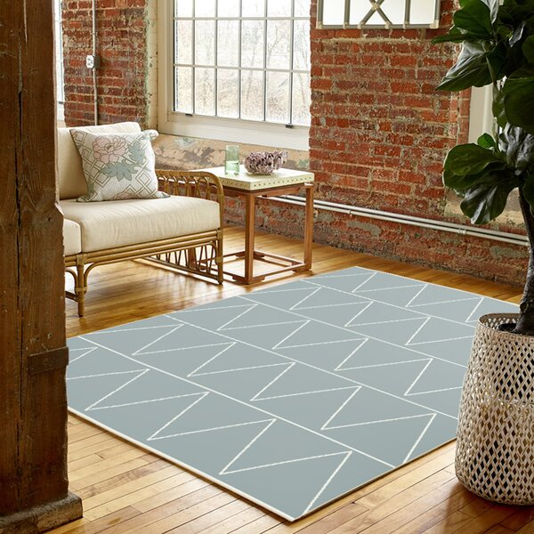 Covor Scandinav 18002-119, Marime 120 x 170 cm, Albastru, Inaltime Fir 8 mm, Antialergic, Polipropilena, Living, Dormitor, Sufragerie, Birou 120 x 170