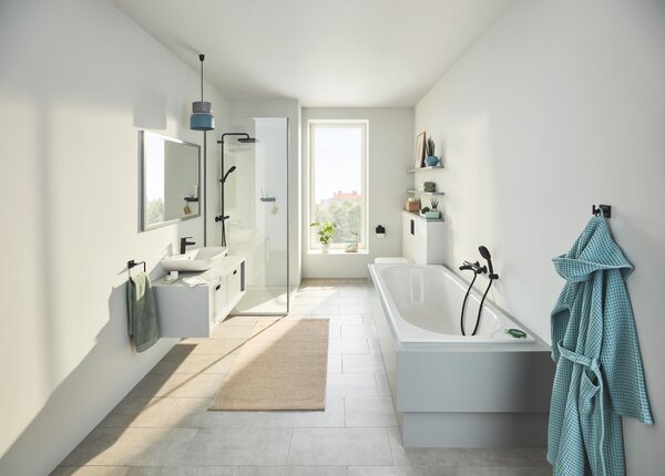 Grohe Start Cube suport prosop negru 409752430