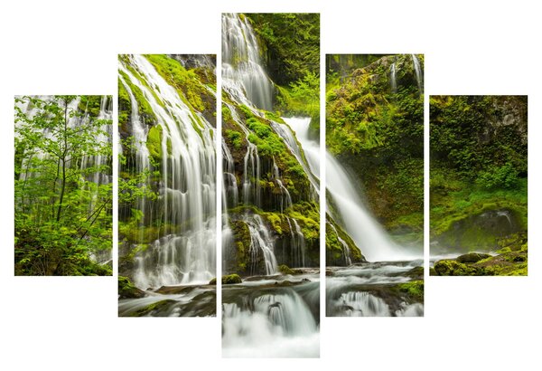 Tablou - Cascada, Wind River Valley (150x105 cm)