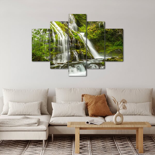 Tablou - Cascada, Wind River Valley (150x105 cm)