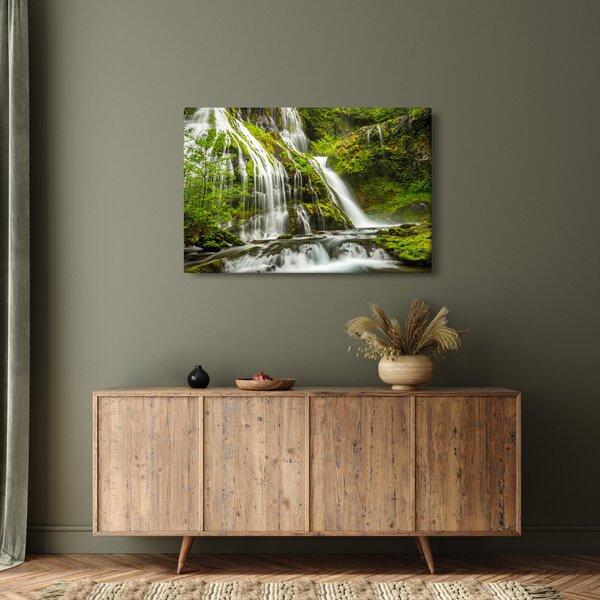Tablou - Cascada, Wind River Valley (90x60 cm)