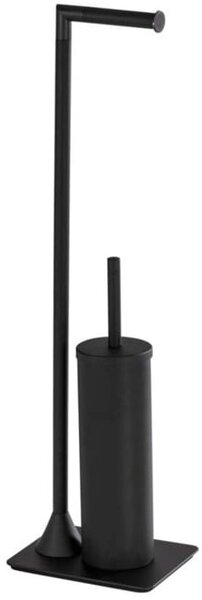 Wenko Hella suport hârtie igienică negru 23710100