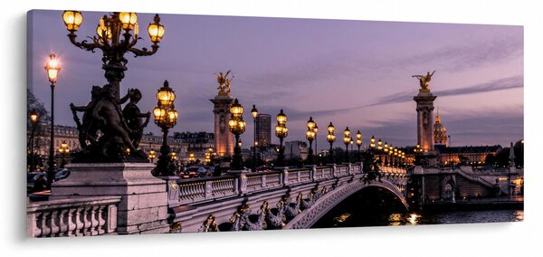 Tablou - Podul lui Alexandru al III.-lea din Paris (120x50 cm)