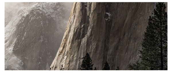 Tablou din valea Yosemite parcul național, SUA (120x50 cm)