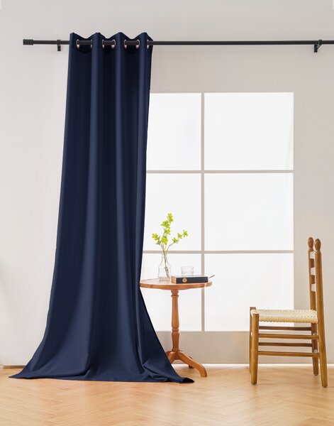 Draperie albastru inchis OXFORD 140x250 cm Agatat: Rejansa