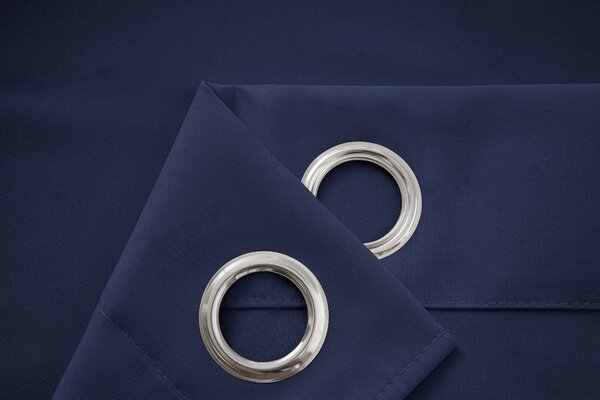 Draperie albastru inchis OXFORD 140x250 cm Agatat: Rejansa