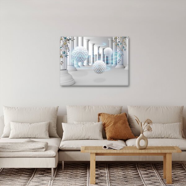 Tablou abstract în stil antic (70x50 cm)