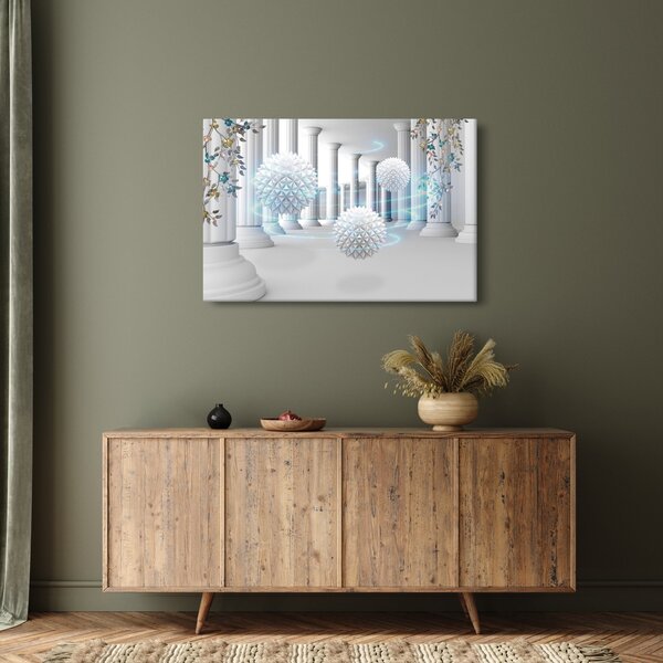 Tablou abstract în stil antic (90x60 cm)