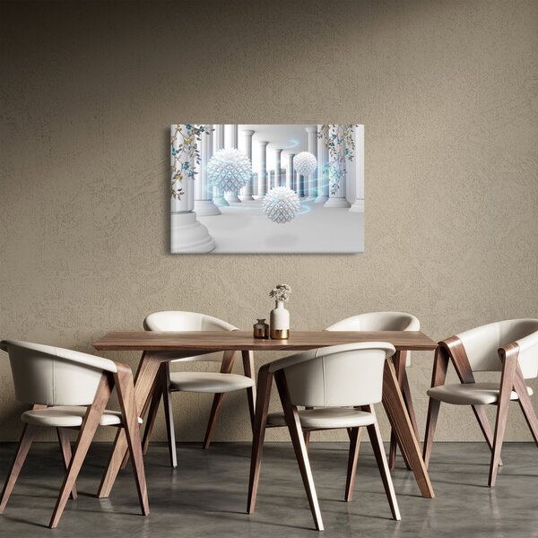 Tablou abstract în stil antic (90x60 cm)