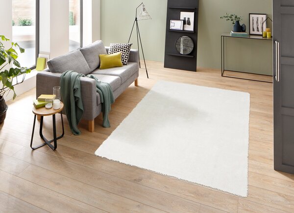 Covor Micro Soft Super alb 200/290 cm