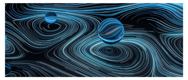 Tablou abstract (120x50 cm)