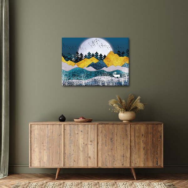 Tablou - Peisaj polar (70x50 cm)