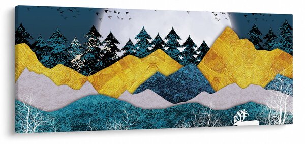 Tablou - Peisaj polar (120x50 cm)