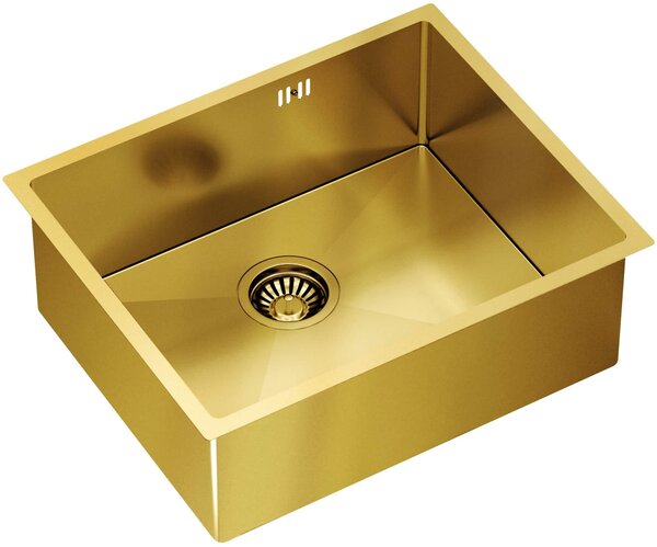 Quadron Anthony 60 chiuveta din otel 54x44 cm auriu MF5444PVDBSG1