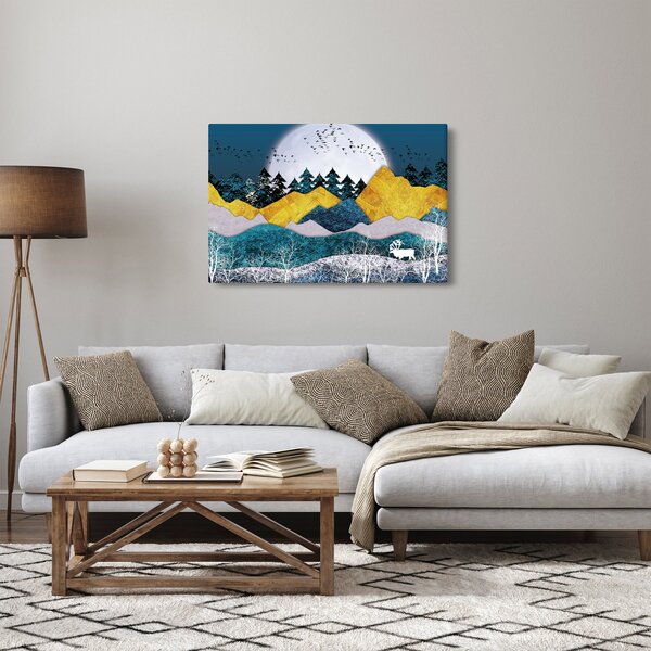 Tablou - Peisaj polar (90x60 cm)