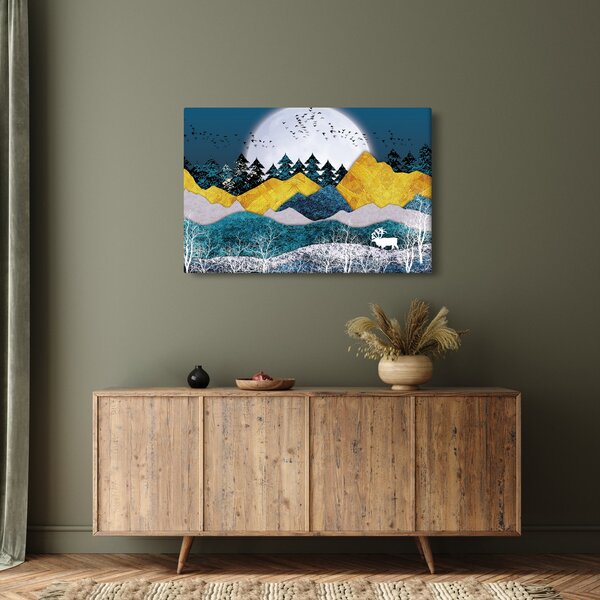 Tablou - Peisaj polar (90x60 cm)