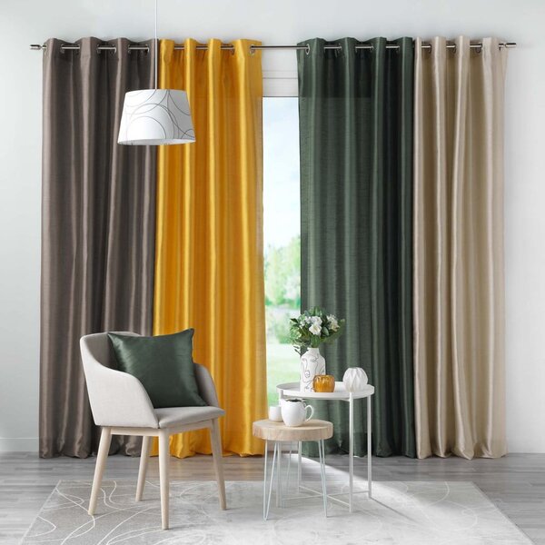 Draperie roz din microsatin 140x240 cm Shana – douceur d'intérieur