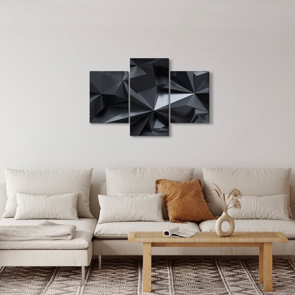 Tablou - Abstracție geometrică (90x60 cm)