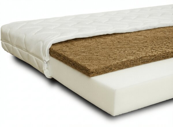 Saltea pentru patut semi-spuma Cocos 60 x 120 cm