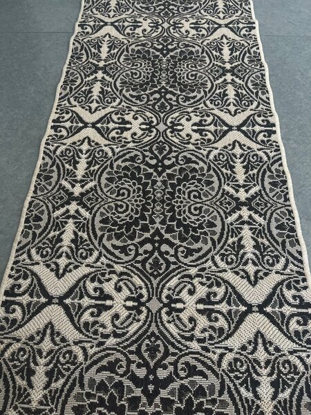 Covor Bucatarie Tip Iuta, Natura 1916-19, Marime 80 x 150 cm, Bej, Maro, Antialergic, Polipropilena, Sufragerie, Terasa, Birou, Living 80 x 150