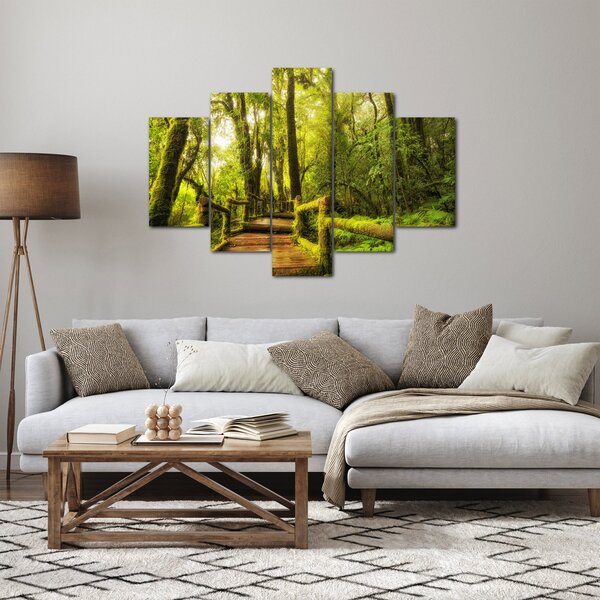 Tablou junglei cu mușchi (150x105 cm)