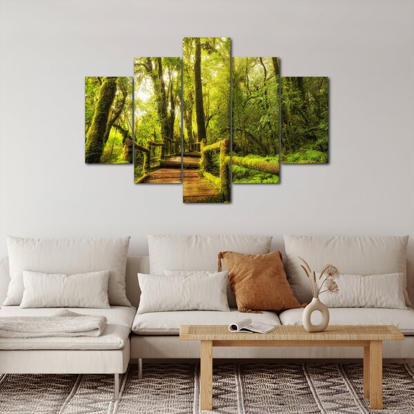 Tablou junglei cu mușchi (150x105 cm)
