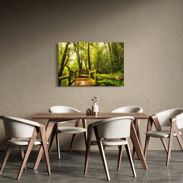 Tablou junglei cu mușchi (90x60 cm)