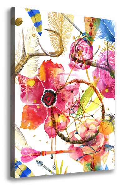 Print pe pânză Stilul boho Flori