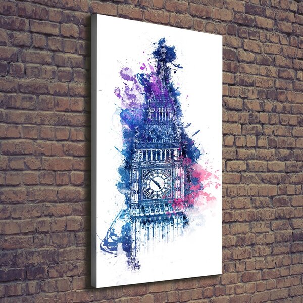 Tablouri tipărite pe pânză Colorat Big Ben