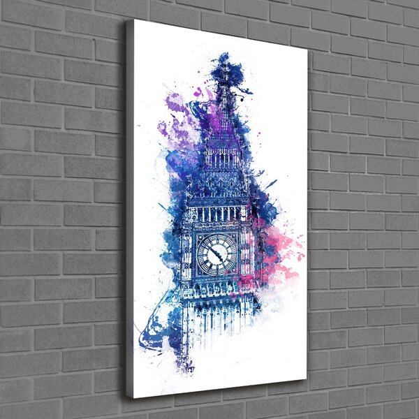 Tablouri tipărite pe pânză Colorat Big Ben