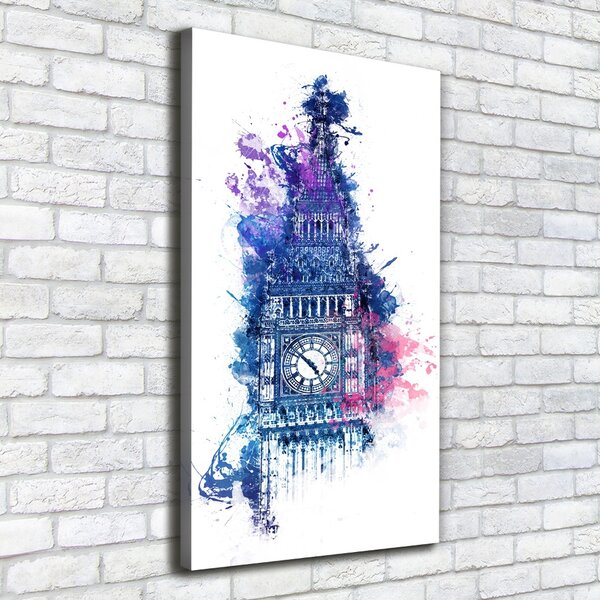Tablouri tipărite pe pânză Colorat Big Ben