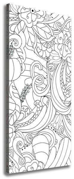 Tablouri tipărite pe pânză zentangle fundal