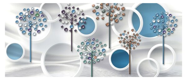 Tablou abstarcției artistice (120x50 cm)