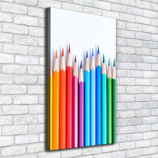 Imprimare tablou canvas creioane colorate