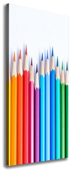 Imprimare tablou canvas creioane colorate