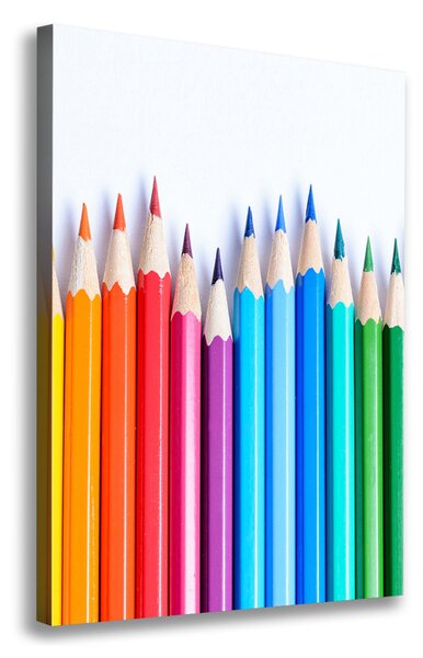 Imprimare tablou canvas creioane colorate