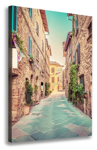 Imprimare tablou canvas străzile italiene