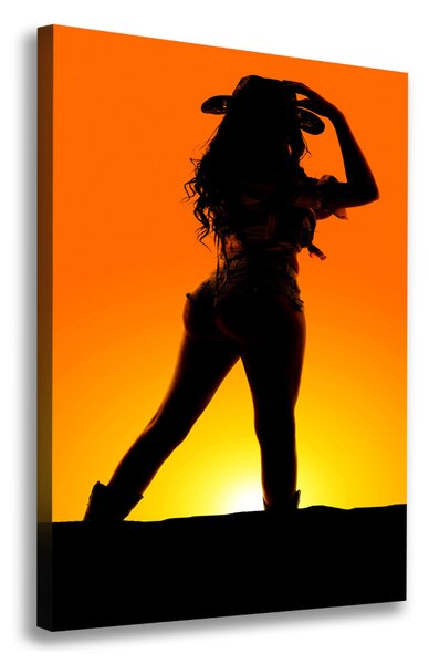 Tablou canvas Figura cowgirls