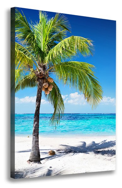 Print pe canvas plaja tropicala