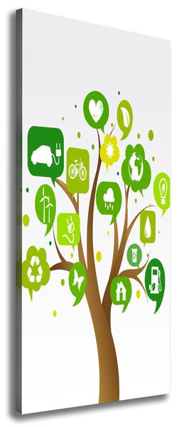 Tablouri tipărite pe pânză copac ecologic