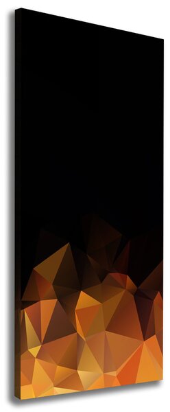 Tablou canvas triunghiuri abstractizare